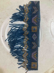 Beaded Trim with Fringe