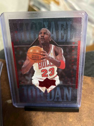 1997-98 Upper Deck Michael Jordan Game Dated Memo Basketball Card