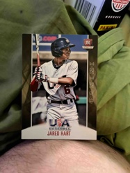 Jared Hart USA Baseball Panini Trading Card
