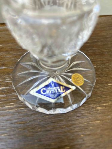 Shannon Crystal Footed Votive or Egg Cup