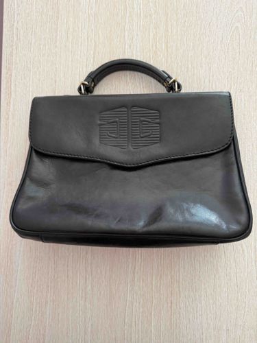 Givenchy Vintage 1980s Leather Top Handle Handbag
