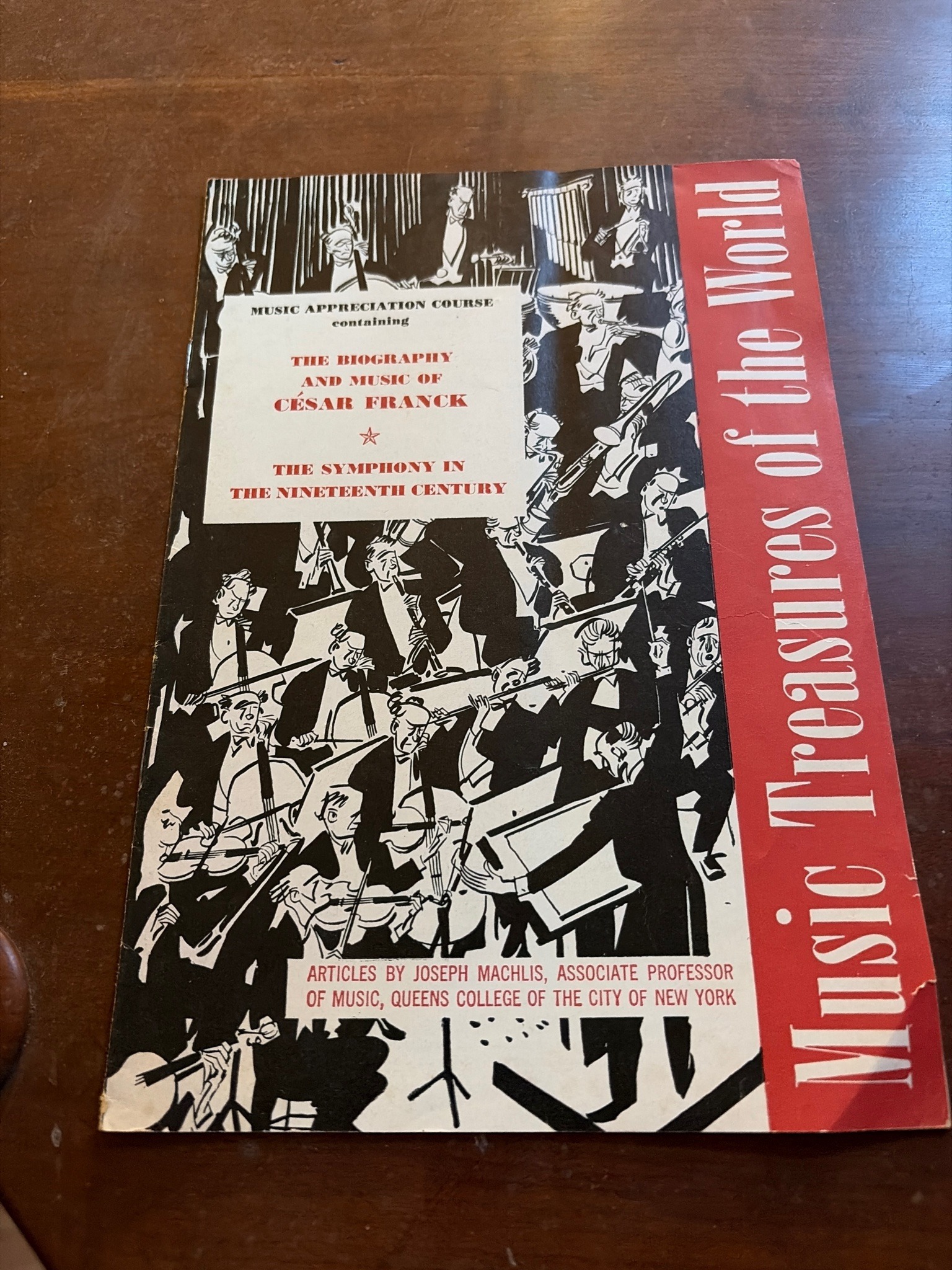 Submitted photo of Music Appreciation Course booklet (not authenticated)