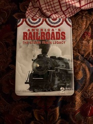 America's Railroads: The Steam Train Legacy DVD (2 Disc Set in Tin Case)