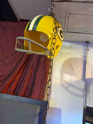 Green Bay Packers Helmet Light Fixture