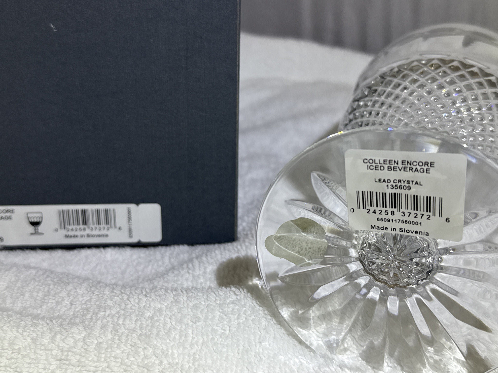 Submitted photo of Lead crystal iced beverage glass (not authenticated)