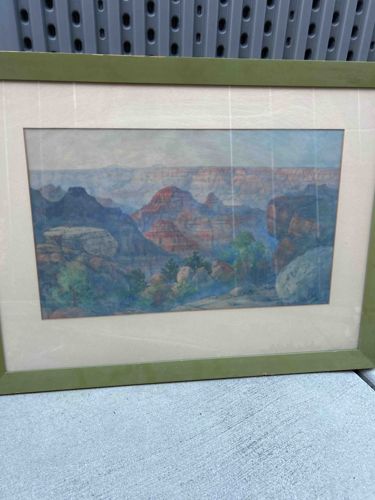 Framed Grand Canyon Landscape Print/Painting