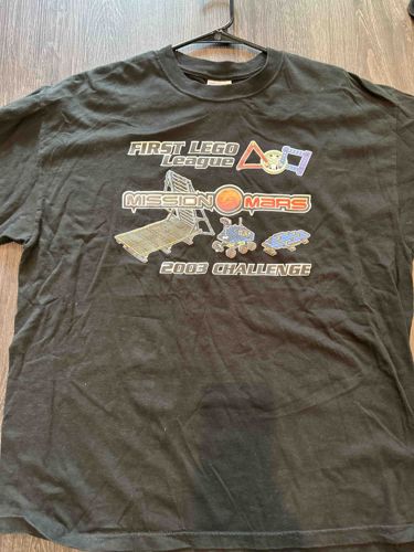 First LEGO League 2003 Mission Mars Challenge T-Shirt
