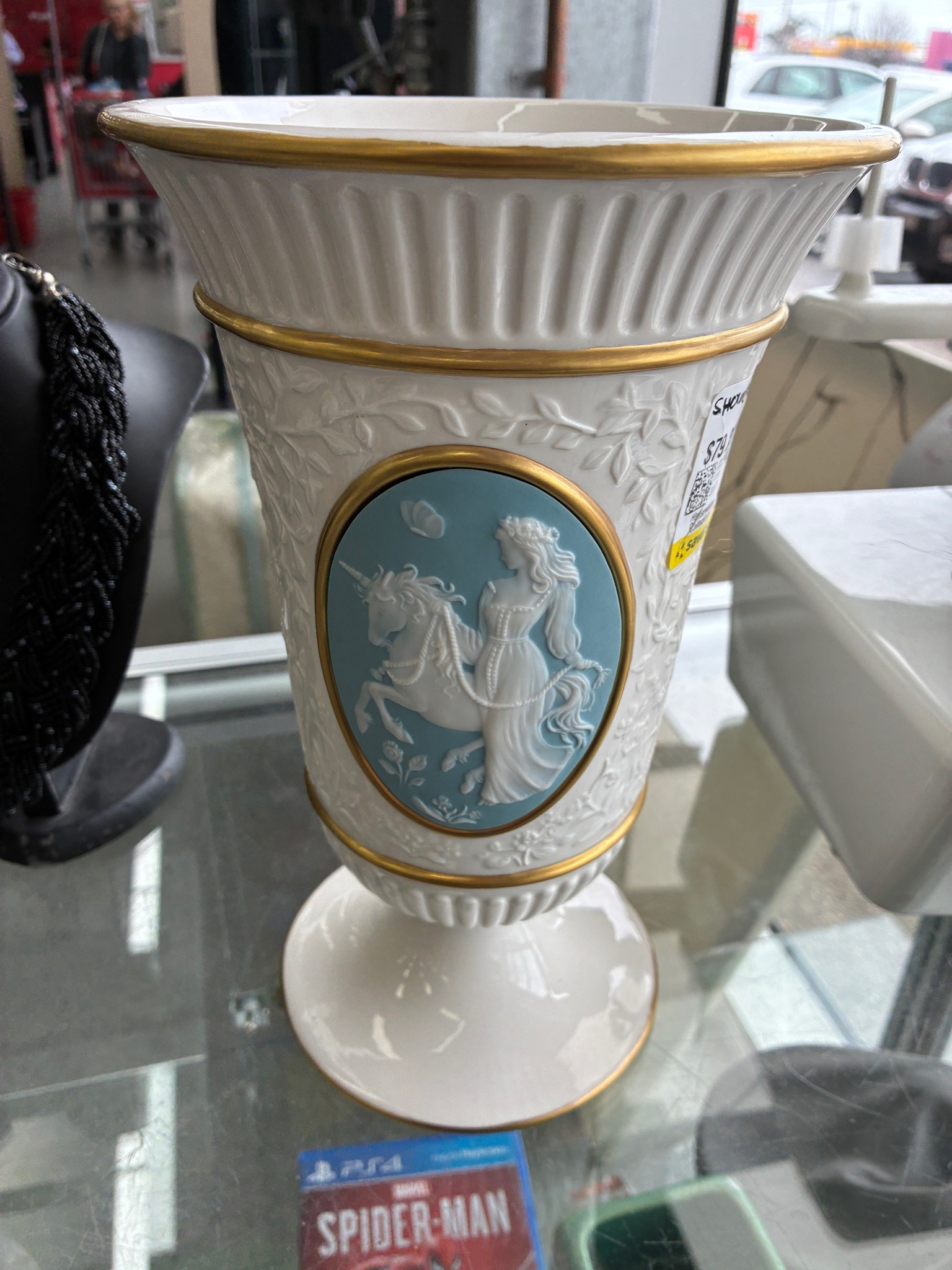 Submitted photo of Porcelain vase, attributed to Wedgwood