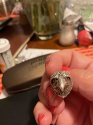 Eagle Head Figurine/Jewelry Component