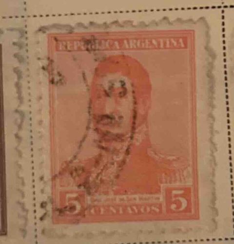 Argentine Republic 5 Centavos Stamp