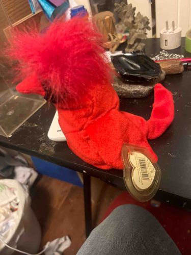 Ty Beanie Baby 'Rojo' The Cardinal Plush