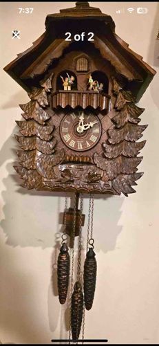 Traditional Musical German Cuckoo Clock