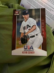 Panini - USA Baseball 18U Kevin Gowdy Trading Card