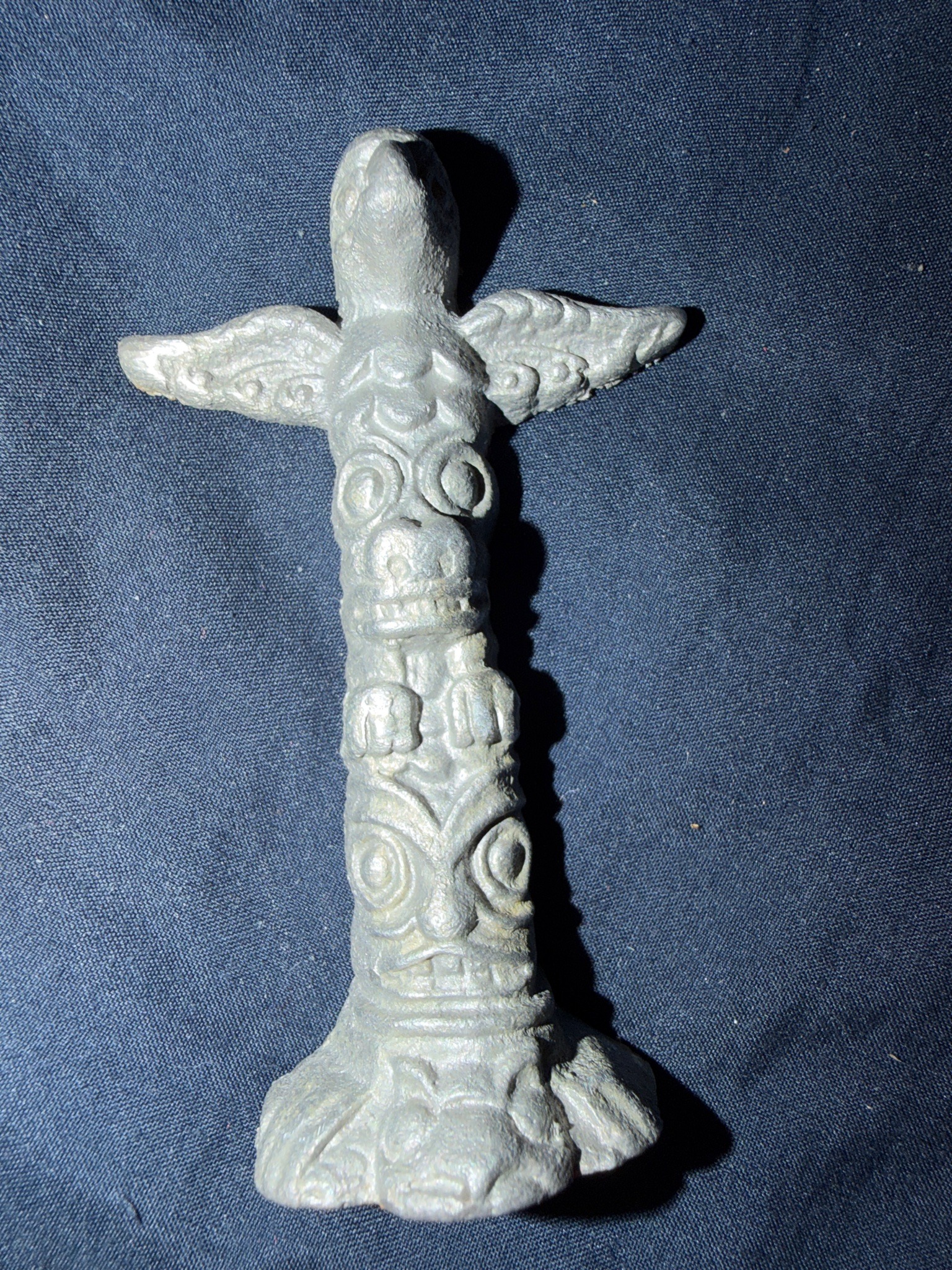 Submitted photo of Metal Totem Pole Figurine