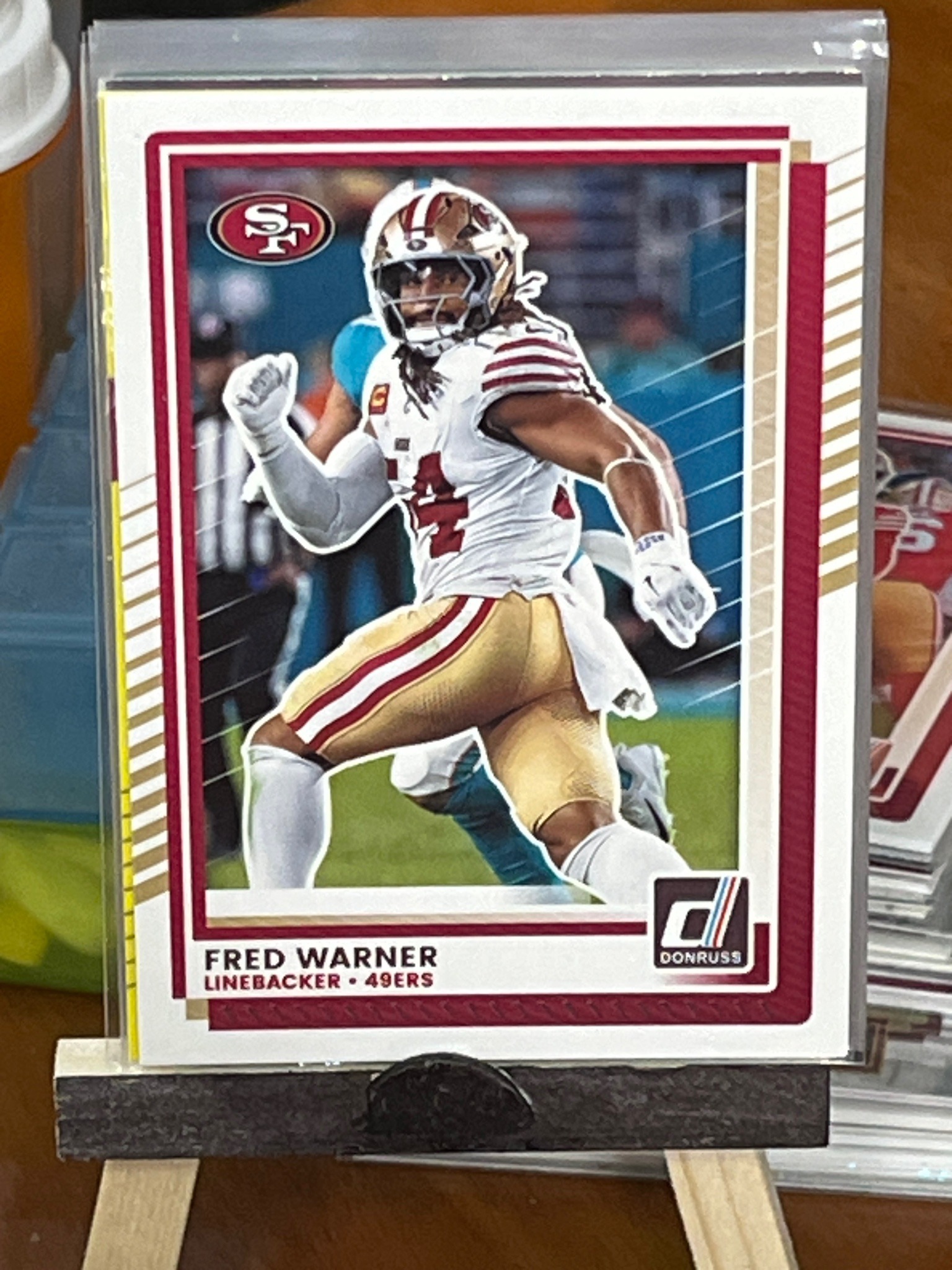 2023 Donruss Football Fred Warner Base Card #211
