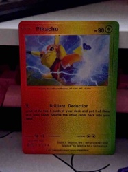 Pikachu Holofoil Trading Card