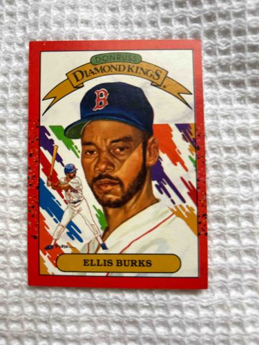 1991 Donruss Diamond Kings Ellis Burks Baseball Card