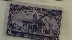 Iowa Territorial Centennial Postage Stamp