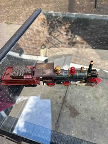 Vintage Model Train Locomotive and Tender