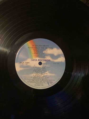 Buddy Holly / The Crickets - 20 Golden Greats Vinyl Record