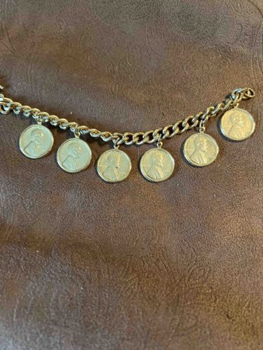 Lincoln Cent Charm Bracelet