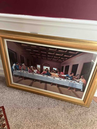 Framed Print of 'The Last Supper'