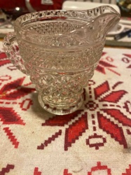 Vintage Pressed Glass Creamer