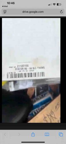 Stator 85-99 Big Twins (Part No. 21120156)
