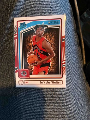 Ja'Kobe Walter 2023 Donruss Rated Rookie Basketball Card
