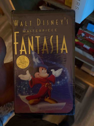 Walt Disney's Masterpiece: Fantasia VHS (The Sorcerer's Apprentice Edition)