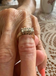 Three-Stone Diamond Ring