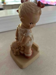 Girl with Puppy "Friendship" Figurine
