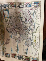 Antique Hand-Colored Map of Europa (Europe)