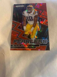 BJ Ojulari 'Fearless' Prizm Football Card