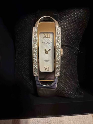 Anne Klein New York Diamond Swiss Dress Watch