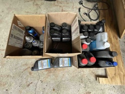 Assorted Automotive/Household Fluids & Aerosol Cans