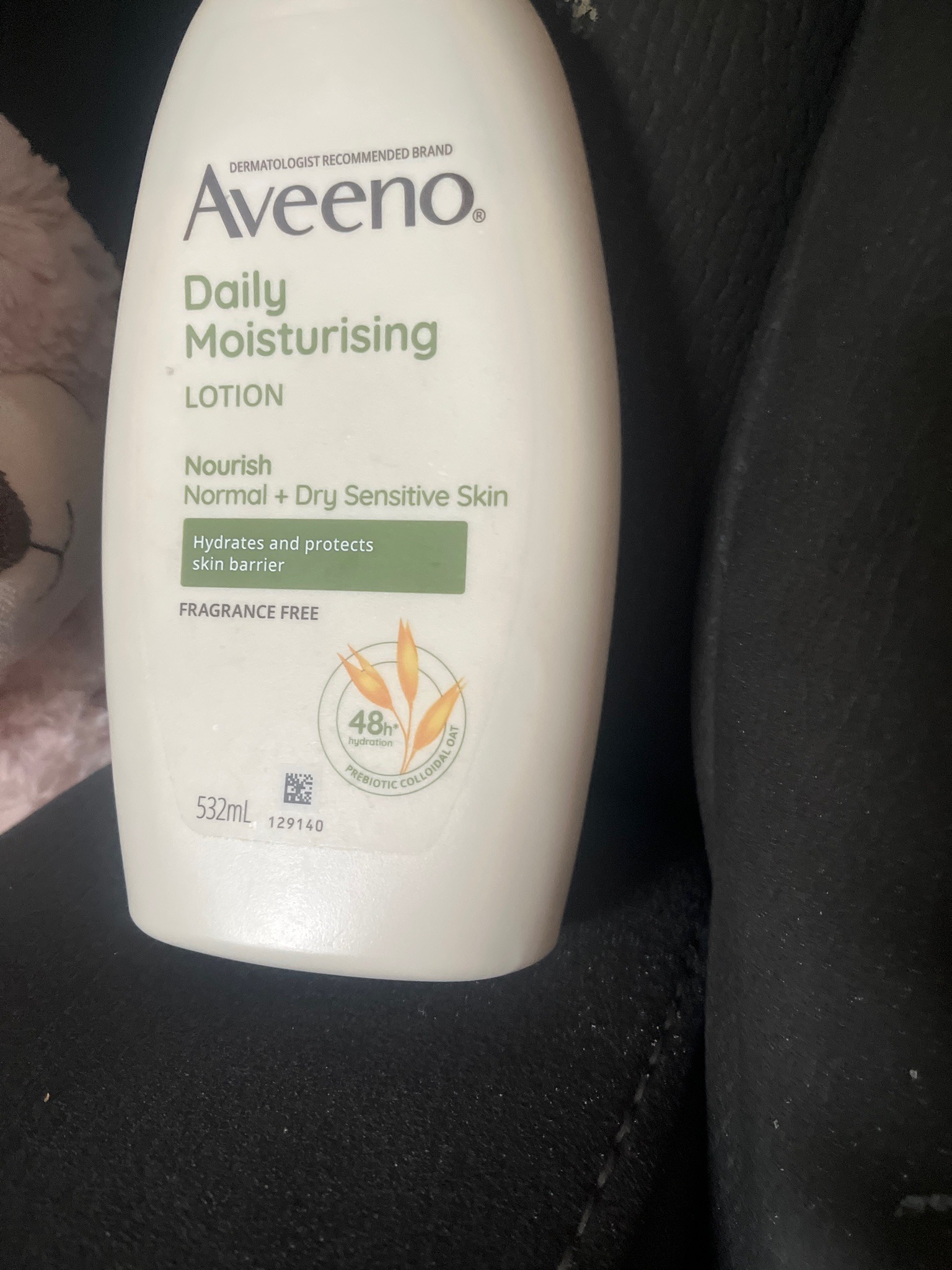 Submitted photo of Aveeno Daily Moisturising Lotion (not authenticated)