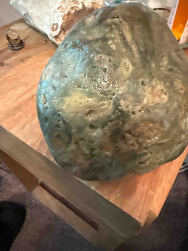 Large Glass Slag Boulder