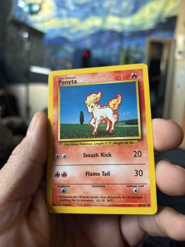 Ponyta Pokémon Card