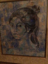 Portrait of a Balinese Woman (likely by or influenced by Han Snel)