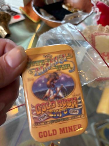 The Official Gold Rusher / Gold Rush Victim Gold Miner Novelty Item