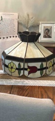 Tiffany-Style Stained Glass Lamp Shade