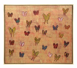 Butterfly Painting by Hunt Slonem