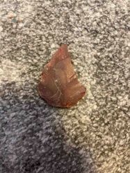 Stone Projectile Point (Likely Arrowhead or Spearhead)
