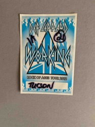 Def Leppard Rock of Ages Tour 2012 Working Pass - Tucson