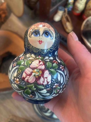 Hand-Painted Russian Matryoshka Doll