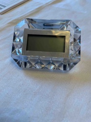 Crystal Desktop Digital Clock