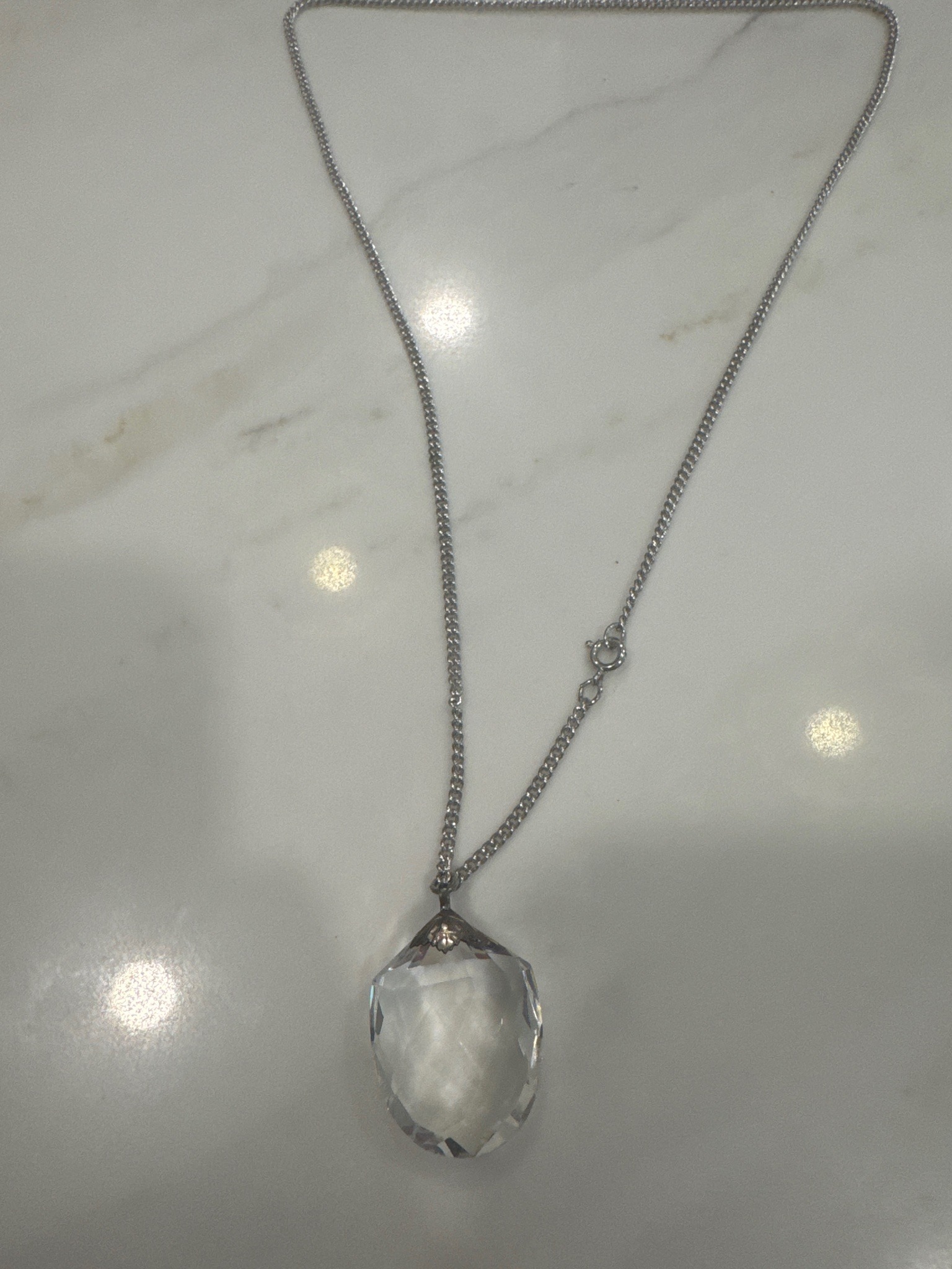 Submitted photo of Crystal Pendant Necklace