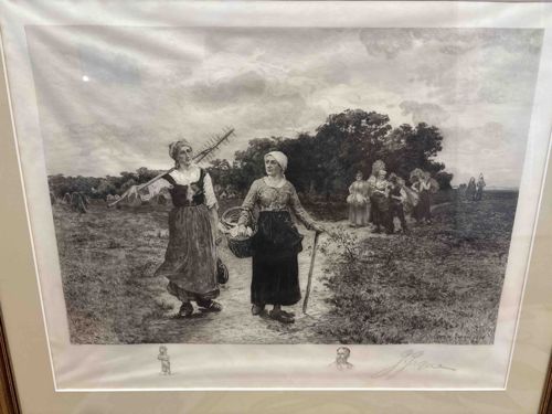 The Gleaners by Jean-François Millet (Reproduction)