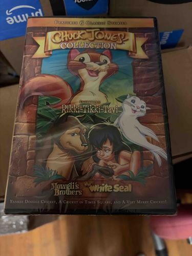 Chuck Jones Collection DVD featuring 'Rikki-Tikki-Tavi' and 'Mowgli's Brothers / The White Seal'